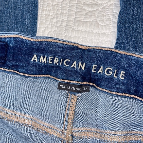 American Eagle, super high-rise flare next level stretch jeans - Picture 5 of 8